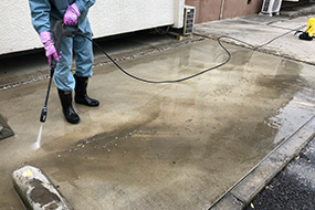 駐車場・駐輪場清掃イメージ