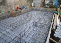 2基礎配筋の写真