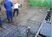 3基礎打設の写真