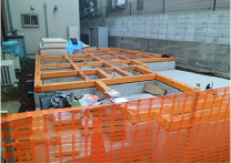 5土台敷きの写真