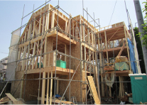 7構造躯体完成の写真