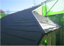 8屋根葺きの写真