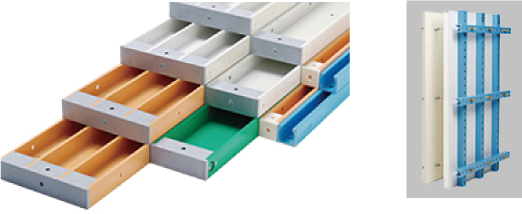 型枠パネルの図